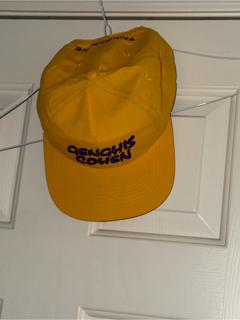 Genghis Cohen Los Angeles Fairfax District Lakers Purple and Gold Baseball Cap